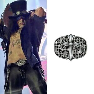 CHROME HEARTS Cemetery Crosses Belt Buckle (very nice)